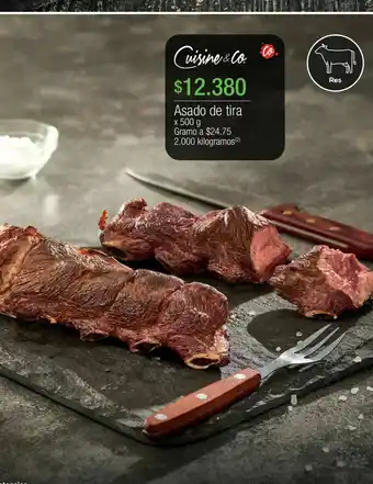 Jumbo Asado de tira oferta