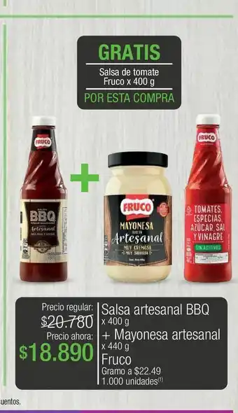 Jumbo Salsa artesanal bbq oferta