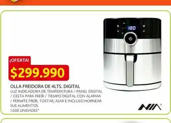 Ara Olla freidora de 4lts. digital oferta