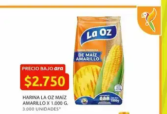 Ara Harina la oz maíz amarillo x 1.000 g. oferta