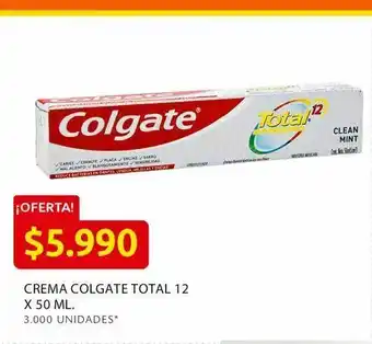 Ara Crema colgate total 12 x 50 ml. oferta