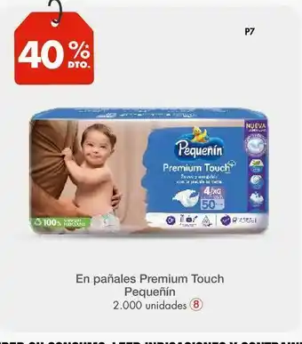 Metro Pañales pequeñín oferta