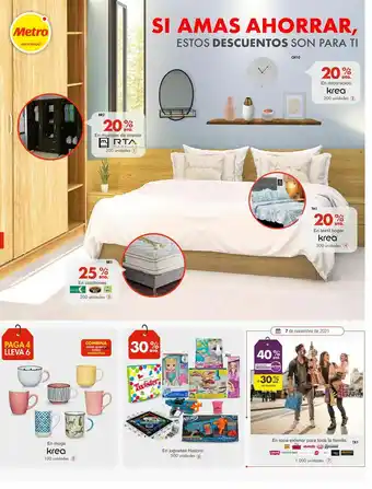 Metro Ropa para toda la familia oferta