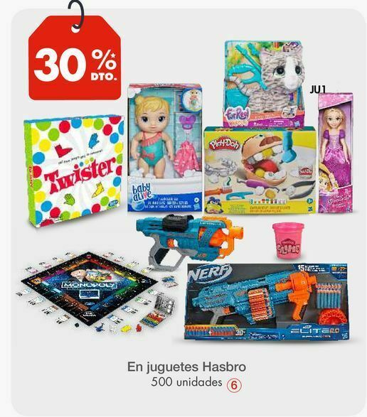 Oferta Juguetes hasbro en Metro