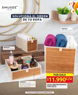Ara CAJAS ORGANIZADORAS PARA ROPA oferta