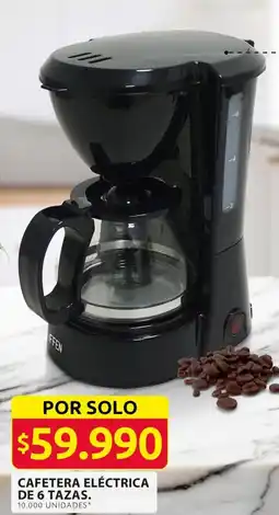 Ara HOFFEN CAFETERA ELÉCTRICA DE 6 TAZAS oferta