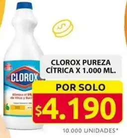 Ara CLOROX PUREZA CÍTRICA X 1.000 ML oferta