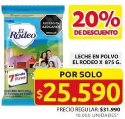 Ara LECHE EN POLVO EL RODEO X 875G oferta
