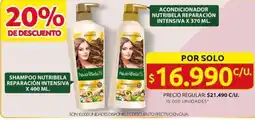 Ara SHAMPOO NUTRIBELA REPARACIÓN INTENSIVA X 400ML oferta