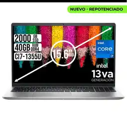 Falabella Inspiron 15 Intel Core I7-1255u Ssd 2tb Ram 40gb Led 15,6 Fhd oferta