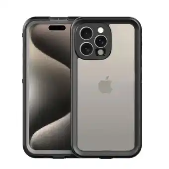 Falabella Estuche Sumergible Tipo Lifeproof Para Iphone 15 Pro Max- Transparente oferta