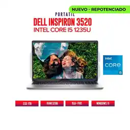 Falabella Portatil 3520 15.6 Intel Core I5 1235u Ram 32gb Ssd 1tb Windows 11 Home oferta