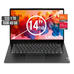 Falabella Ideapad Amd Ryzen 7-5700u Ssd 1tb Ram 36gb Led 14 Fhd oferta