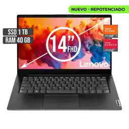 Falabella Ideapad Amd Ryzen 7-5700u Ssd 1tb Ram 36gb Led 14 Fhd oferta