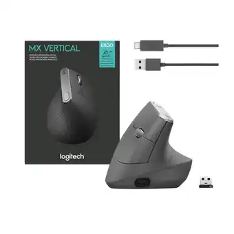 Falabella Mouse Inalámbrico Ergonómico Mx Vertical oferta