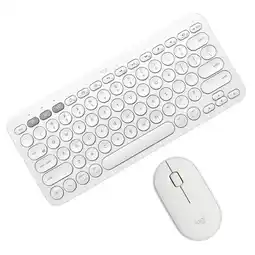 Falabella Combo Sin Cables Teclado K380 Mouse Pebble M350 Blanco oferta