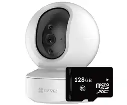 Falabella Cámara De Seguridad Wifi Inteligente 360° 1080p Audio Micro Sd 128g oferta