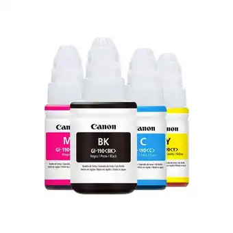 Falabella Tinta Gi190 Para Impresoras G1100 G2100 G3100 G3110 G4100 Kitx4 oferta