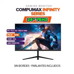 Falabella Monitor Gamer Infinity 24 75hz Fhd Ips Parlantes Incluidos oferta