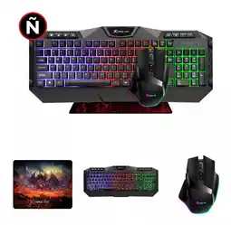 Falabella Combo Gaming 3 X 1 Teclado + Mouse + Mouse Pad Gaming Mk-900 oferta