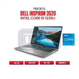 Falabella Portatil 3520 15.6 Intel Core I5 1235u Ram 32gb Ssd 2tb Windows 11 Home oferta