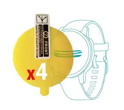 Falabella Protector Para Amazfit Gtr 3 Pro De 46mm X 4 Uds oferta