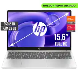Falabella Pavilion Amd Ryzen 7-7730u Ssd 2tb Ram 32gb Led 15,6 Full Hd oferta