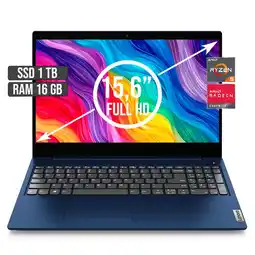 Falabella Portatil Lenovo Amd Ryzen 5-7520u Ssd 1tb Ram 16gb Led 15,6 Full Fhd oferta