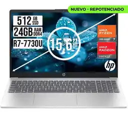Falabella Pavilion Amd Ryzen 7-7730u Ssd 512gb Ram 24gb Led 15,6 Full Hd oferta