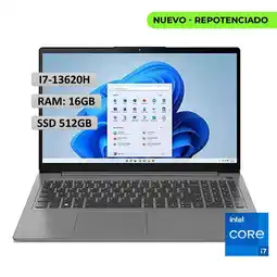 Falabella Portatil Ideapad Slim 3 Intel Core I7 13620h Ram 16gb Ssd 512gb 15 Win 11 oferta