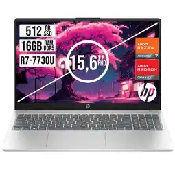Falabella Portatil Pavilion Amd Ryzen 7-7730u Ssd 512gb Ram 16gb Led 15,6 Full Hd oferta