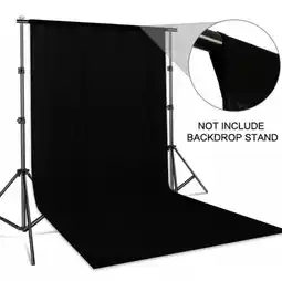 Falabella Tela Telon Fondo Foto Estudio Fotografia Fondo Lino Negro 3m oferta