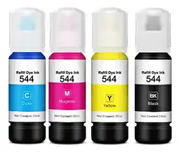 Falabella 4 Tintas Color Para Epson 504/544 L1110 L5590 L3250 L3210 oferta