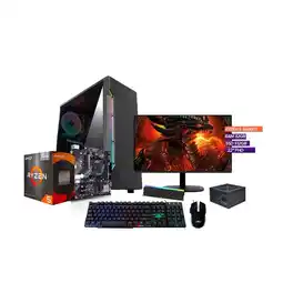 Falabella Torre Gamer Ryzen 5 5600g/ 32gb Ram/ Ssd 512gb /board A520m Monitor 22 Fhd oferta