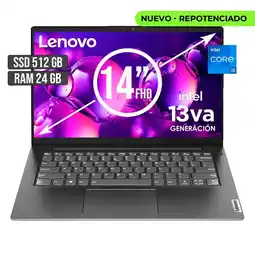 Falabella V14 Intel Core I5-1235u Ssd 512gb Ram 24gb Led 14 Fhd oferta
