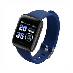 Falabella Reloj Inteligente Smartwatch D20 Fitness Tracker Azul oferta
