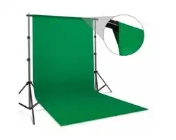 Falabella Tela Telon Fondo Foto Estudio Fotografia Fondo Lino Verde 3m oferta