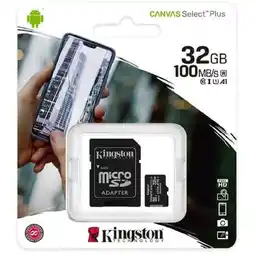 Falabella Memoria Micro Sd Canvas Plus 4k Fhd 32gb 100mbseg oferta