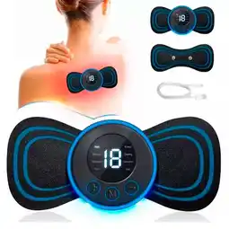 Falabella Masajeador Electrico Relajante Muscular Mariposa Electrodos oferta