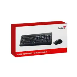 Falabella Combo Teclado Genius+mouse Km 160 Usb Negro oferta