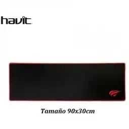 Falabella Mouse Pad Gamer Hv-mp830 300mm X 900mm X 3mm Negro oferta