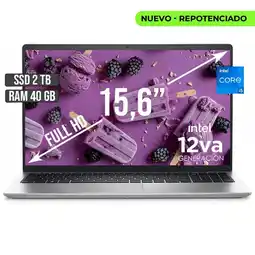 Falabella Inspiron Intel Core I5-1235u Ssd 2tb Ram 40gb Led 15,6 Full Hd oferta