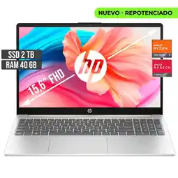 Falabella Pavilion Amd Ryzen 7-7730u Ssd 2tb Ram 40gb Led 15,6 Full Hd oferta