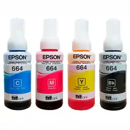 Falabella Tinta 664 Para Impresoras L210 L355 L365 L555 L575 Kitx4 Colores oferta