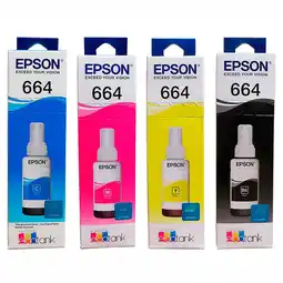 Falabella Tinta 664 Para Impresoras L210 L355 L365 L555 L575 Kitx4 Colores oferta