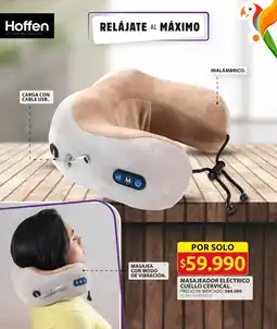Ara Hoffen MASAJEADOR ELÉCTRICO CUELLO CERVICAL. oferta