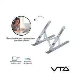 Falabella Base Metalica Retractil Para Portatil Con 7 Altur oferta