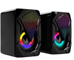 Falabella Parlante Usb Rgb Para Pc Computador 6w 35mm oferta