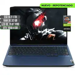Falabella Amd Ryzen 7 4800h Ssd 1tb Ram 32gb Gtx 1650 4gb Led 15.6 Fhd oferta