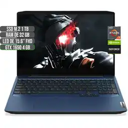 Falabella Amd Ryzen 7 4800h Ssd 1tb Ram 32gb Gtx 1650 4gb Led 15.6 Fhd oferta